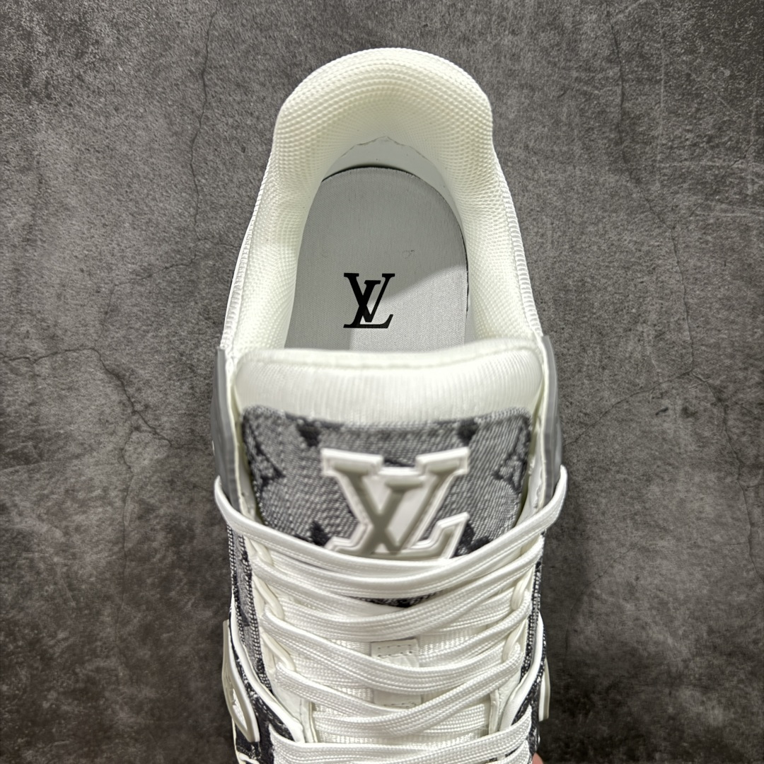 顶级性价比版本LV Trainer 满灰牛仔 双层飞机礼盒 中高端品质-Chinese UA Cheap High Quatity Brand Clothes Bags handbags Sneakers wholesale wholesaler seller from China Factory suppliers Fashion Clothing Shoes best Quality Beautiful Price 顶级性价比版本LV Trainer 满灰牛仔 双层飞机礼盒 中高端品质