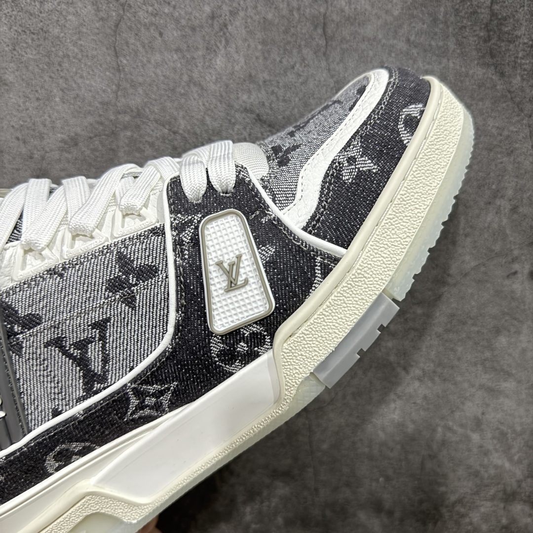 顶级性价比版本LV Trainer 满灰牛仔 双层飞机礼盒 中高端品质-Chinese UA Cheap High Quatity Brand Clothes Bags handbags Sneakers wholesale wholesaler seller from China Factory suppliers Fashion Clothing Shoes best Quality Beautiful Price 顶级性价比版本LV Trainer 满灰牛仔 双层飞机礼盒 中高端品质