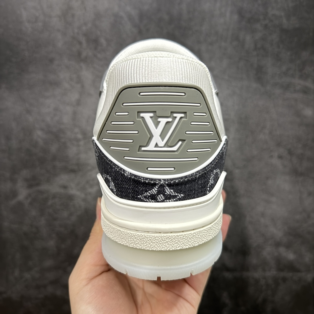 顶级性价比版本LV Trainer 满灰牛仔 双层飞机礼盒 中高端品质-Chinese UA Cheap High Quatity Brand Clothes Bags handbags Sneakers wholesale wholesaler seller from China Factory suppliers Fashion Clothing Shoes best Quality Beautiful Price 顶级性价比版本LV Trainer 满灰牛仔 双层飞机礼盒 中高端品质