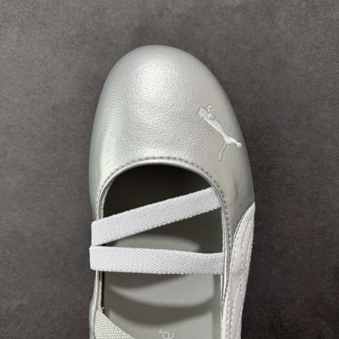 图片[8]-【PE版本】PUMA Speedcat BALLET Metallic Wns 玛丽珍芭蕾鞋 安福独家品质 非市场流通版本 品质材料做工都优于市场同价位货 配色酷感拉满 低帮设计超显脚踝纤细，上脚轻盈又舒适 不管日常出街还是运动都适配，防滑耐磨超抗造。 货号：401587-41 尺码：35.5 36 37 37.5 38 38.5 39 40 40.5 41-选品中心