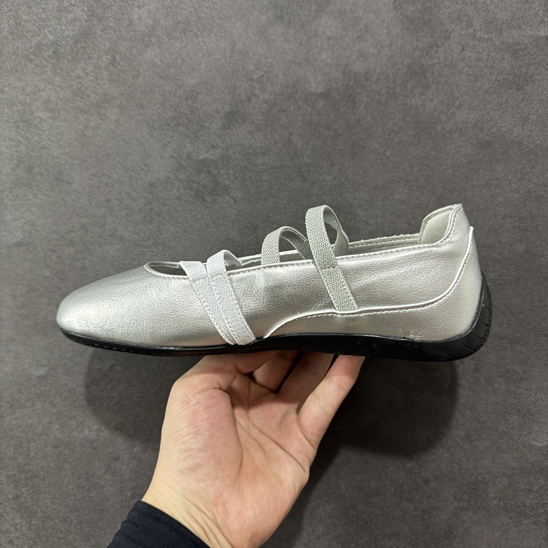 图片[2]-【PE版本】PUMA Speedcat BALLET Metallic Wns 玛丽珍芭蕾鞋 安福独家品质 非市场流通版本 品质材料做工都优于市场同价位货 配色酷感拉满 低帮设计超显脚踝纤细，上脚轻盈又舒适 不管日常出街还是运动都适配，防滑耐磨超抗造。 货号：401587-41 尺码：35.5 36 37 37.5 38 38.5 39 40 40.5 41-选品中心