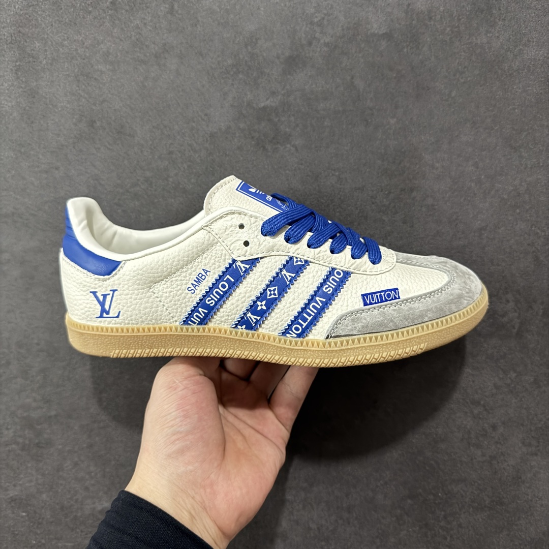  
【定制版】adidas originals Samba OG x Louis Vuitton 灰白
