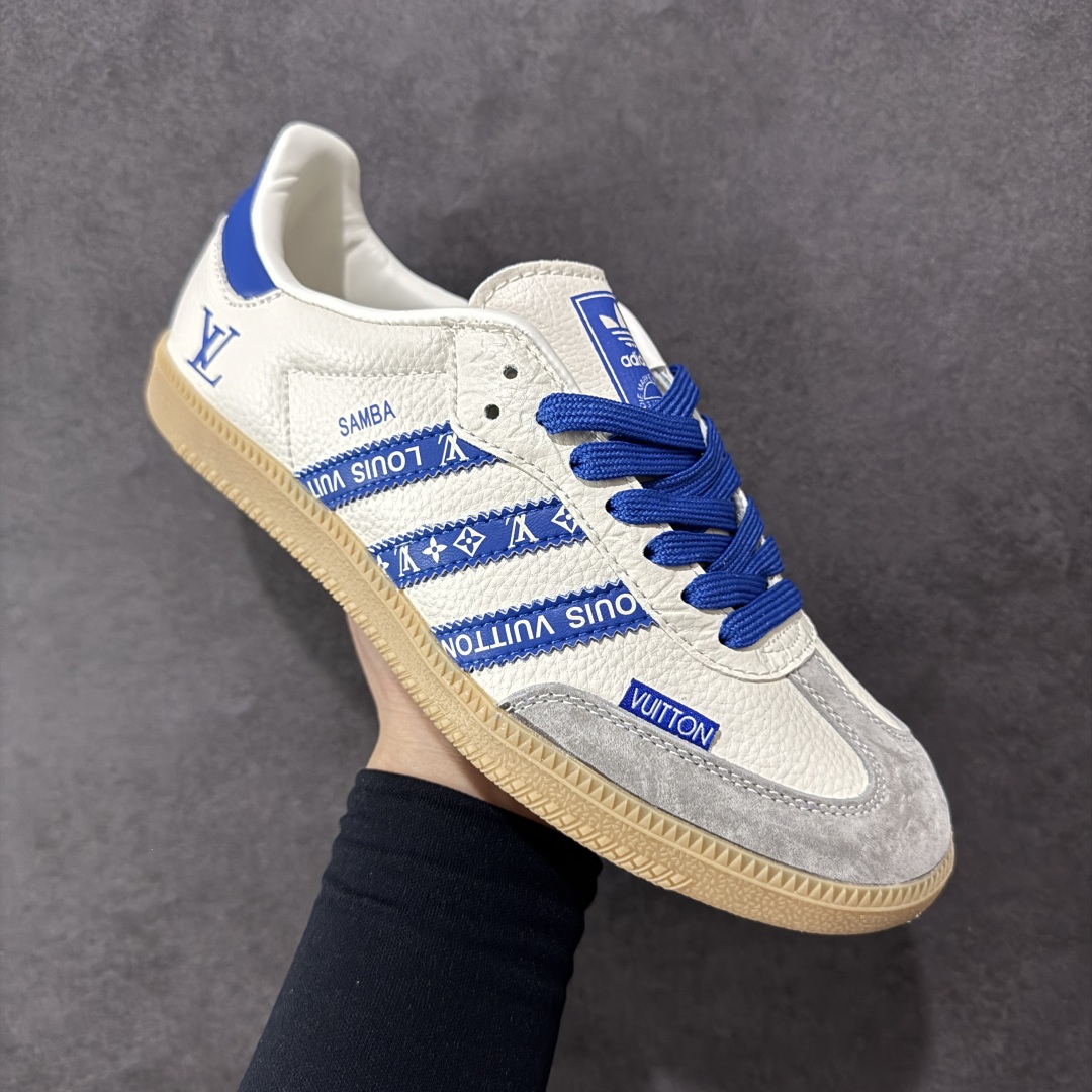  
【定制版】adidas originals Samba OG x Louis Vuitton 灰白
