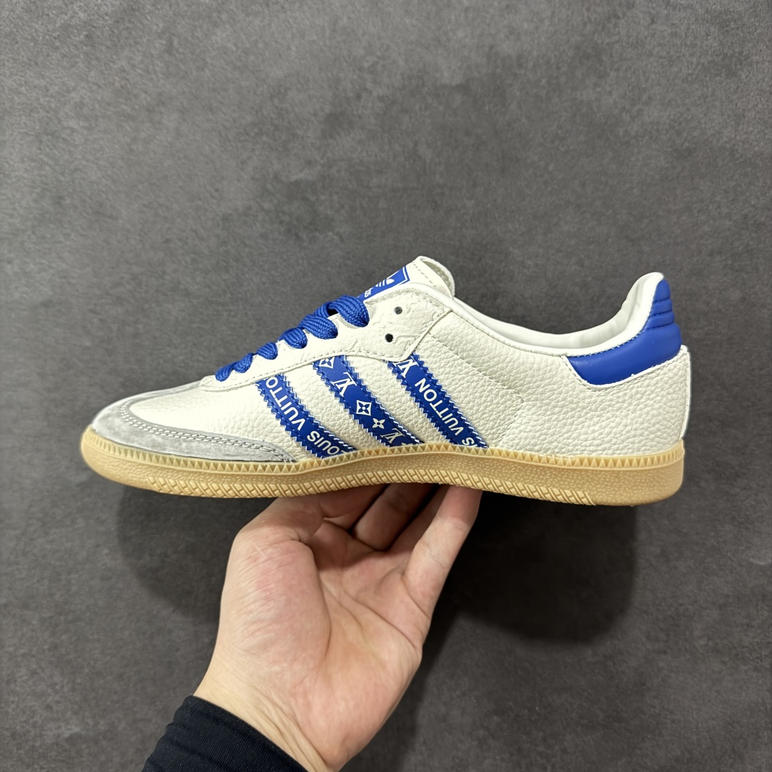  
【定制版】adidas originals Samba OG x Louis Vuitton 灰白
