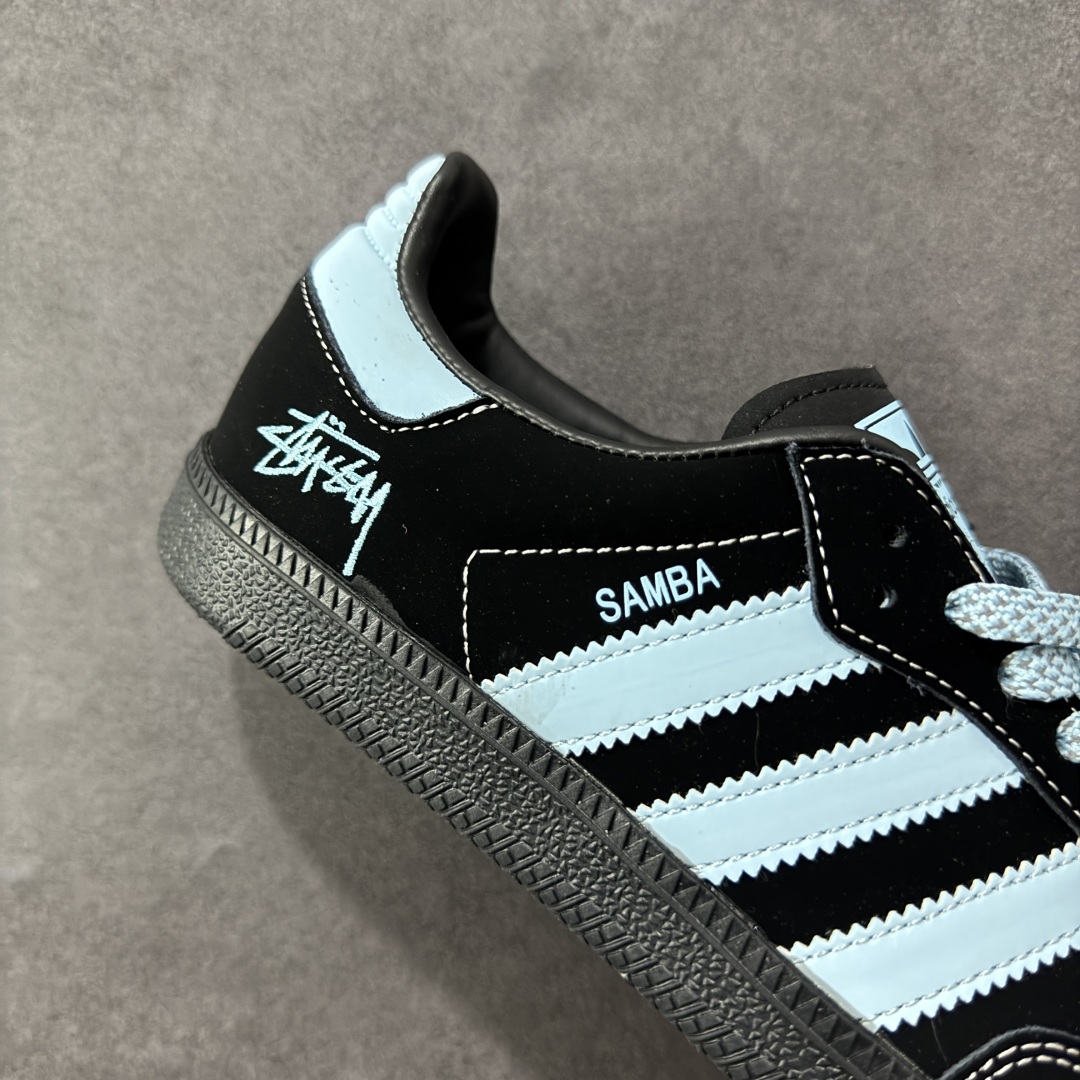  
【定制版】adidas originals Samba OG x Stussy 黑蓝
桑巴舞系列复古