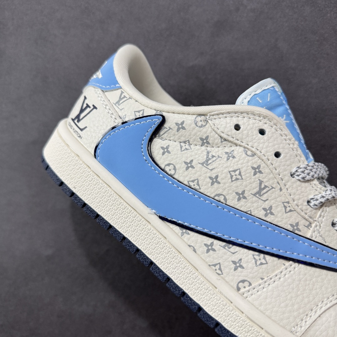 【定制版】Travis Scott x Nike Air Jordan 1 Low x Stussy