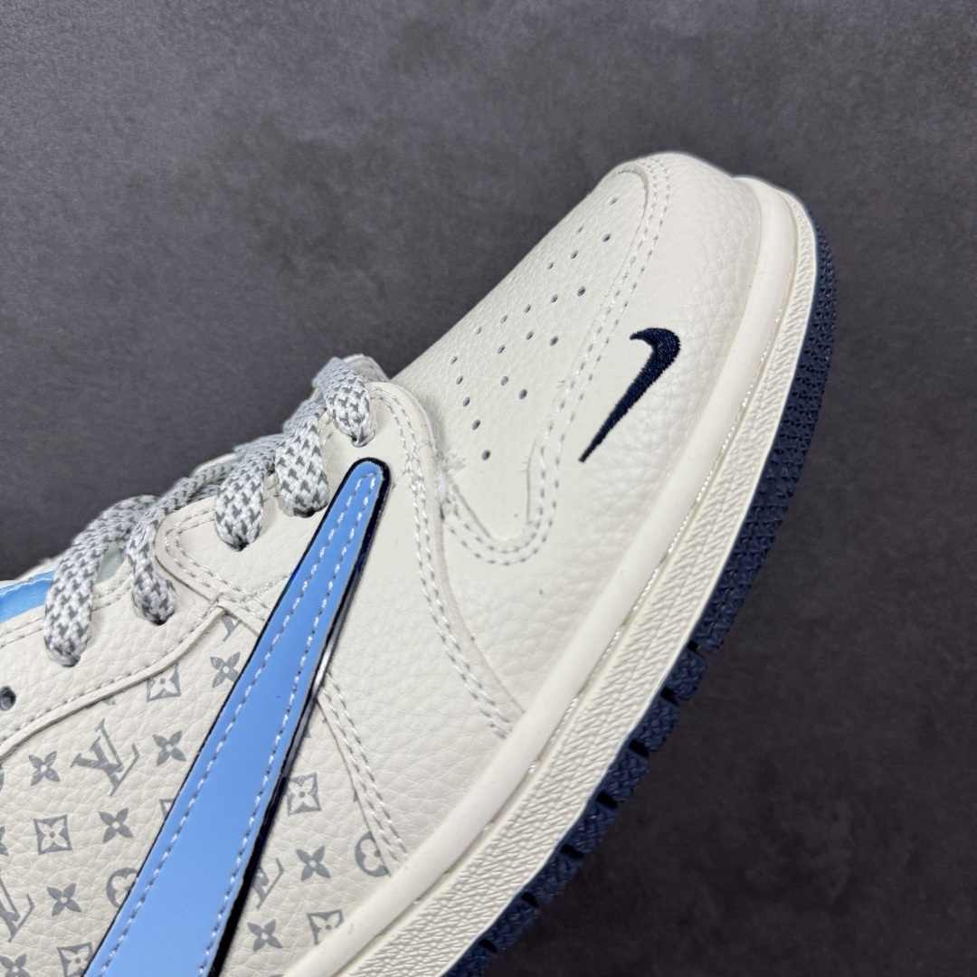 【定制版】Travis Scott x Nike Air Jordan 1 Low x Stussy