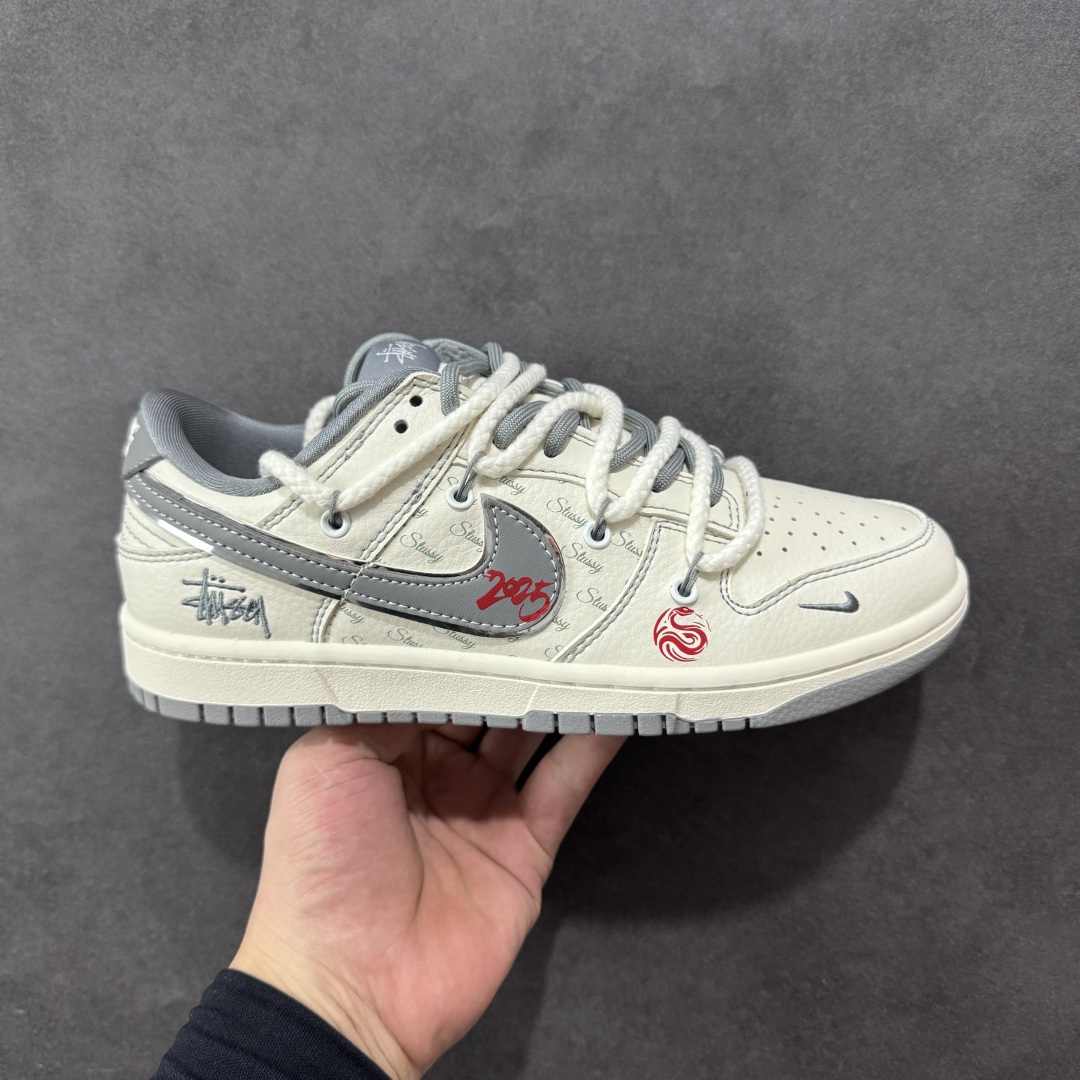  
【定制版】Stussy x Nk SB Dunk Low 定制配色 斯图西联名 Dunk系列复古低帮