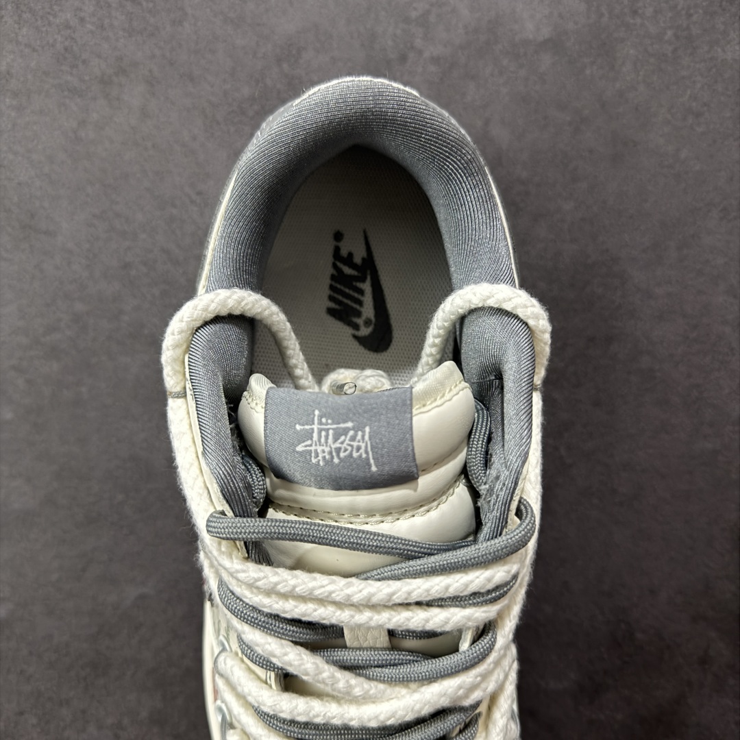  
【定制版】Stussy x Nk SB Dunk Low 定制配色 斯图西联名 Dunk系列复古低帮