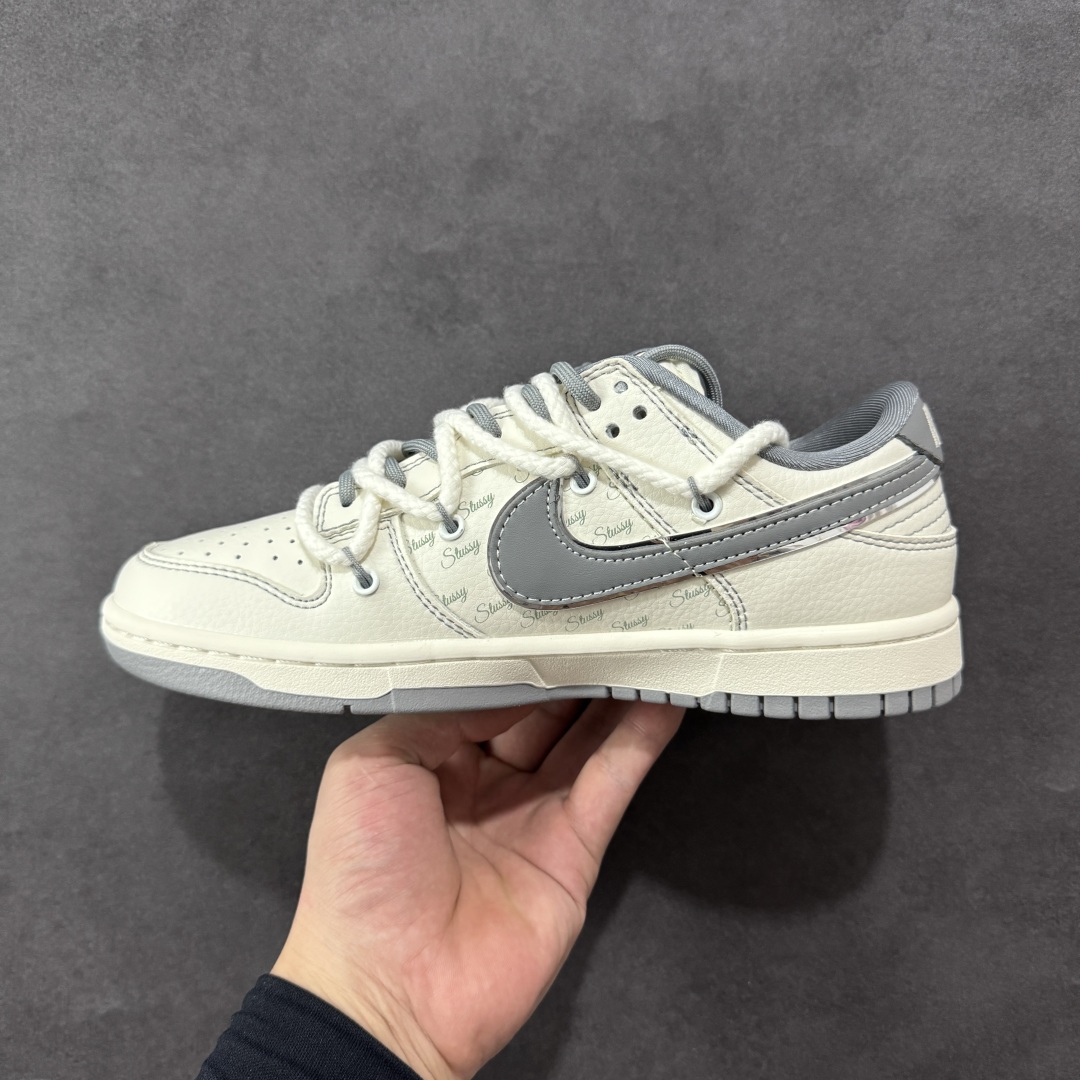  
【定制版】Stussy x Nk SB Dunk Low 定制配色 斯图西联名 Dunk系列复古低帮