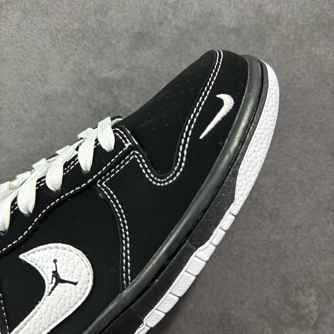  
【定制版】Nike SB Dunk Low 全黑白勾 周年高端定制 低帮休闲板鞋 LW1818-11