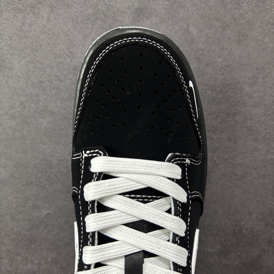 
【定制版】Nike SB Dunk Low 全黑白勾 周年高端定制 低帮休闲板鞋 LW1818-11