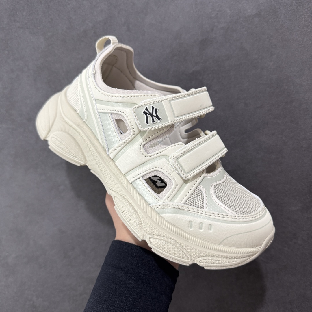 图片[3]-【纯原平台版】MLB棒球联盟网红老爹鞋 韩国洋基队NY大标潮流老爹鞋凉鞋 沙滩鞋 原楦原档案数据开发版型 完美鞋头弧度/后套收口效果🆚市面文案版本‼️ 原厂立体填充鞋舌海绵 中底注胶孔原数据开发模具大底原厂转印标 市面上唯一纯原版本 原材料打造 内增高6cm 原厂1：1模具开发 原厂进口纳米材质 原厂 全套手提袋 原盒雷射防伪标包装 天猫订单品质 官网尺码35 36 36.5 37.5 38 38.5 39 40 40.5 41 42 42.5 43 44 45-选品中心