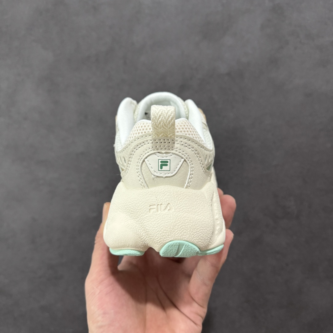图片[4]-【纯原版】FILA斐乐 Fern2 蕨草鞋2 时尚舒适百搭 防滑耐磨包裹性 低帮 生活休闲鞋 女款 女鞋真标半码制 采用翻毛皮组合网织布鞋面材质 独立EVA中底+MD齿纹花橡胶耐磨防滑外底 尺码：35.5-40-选品中心