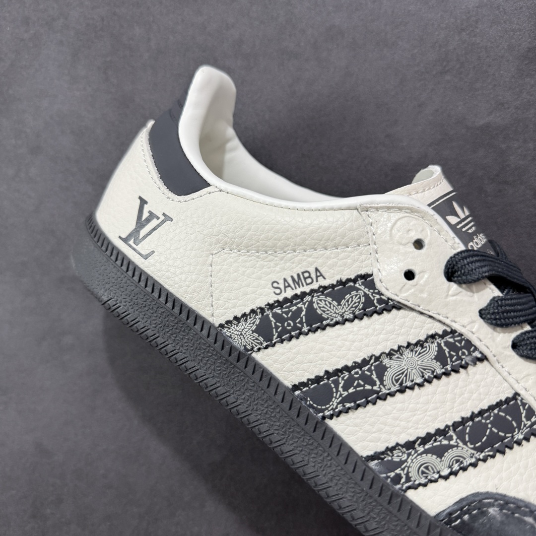  
【定制版】adidas originals Samba OG x Louis Vuitton 灰白
