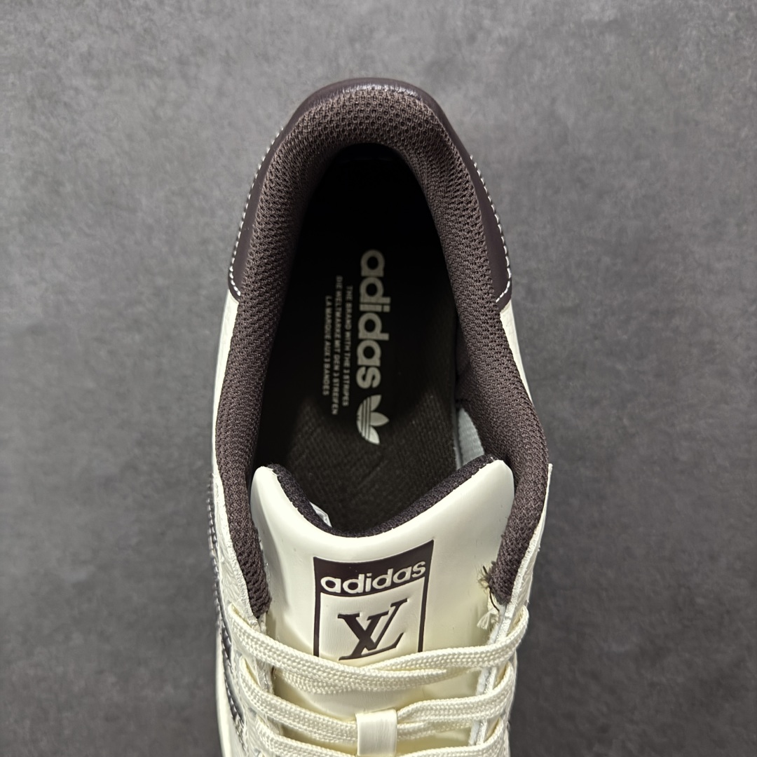  
【定制版】AD Originals Superstar x Louis Vuitton 白棕
采用全