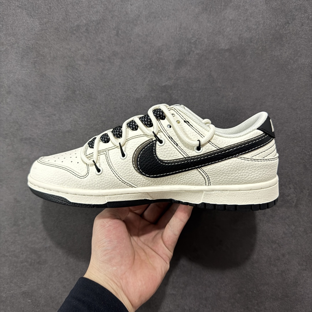  
【定制版】Nike SB Dunk Low LV联名 绑带黑勾 周年高端定制 低帮休闲板鞋 DM68