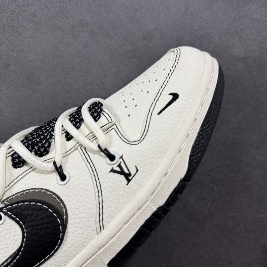  
【定制版】Nike SB Dunk Low LV联名 绑带黑勾 周年高端定制 低帮休闲板鞋 DM68
