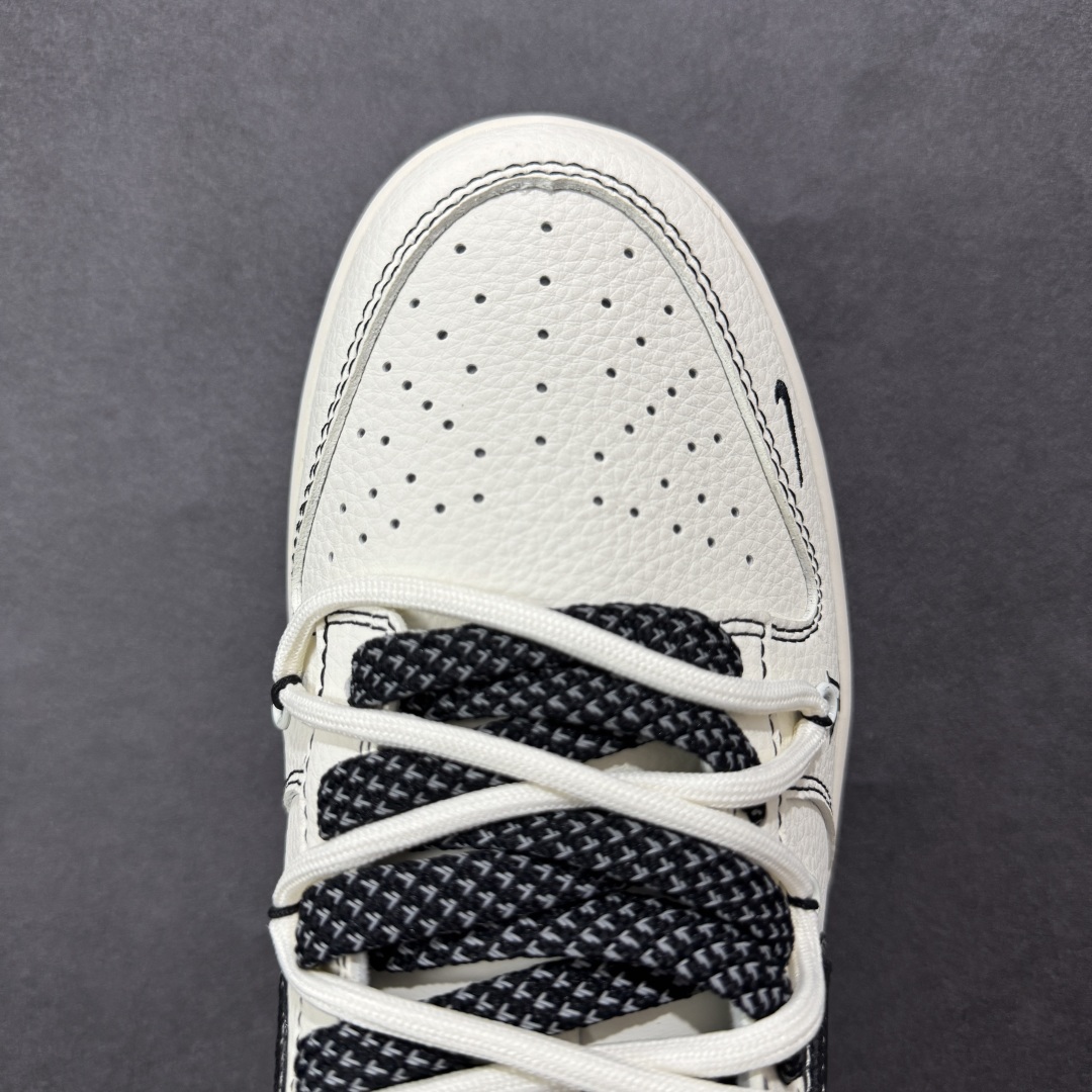  
【定制版】Nike SB Dunk Low LV联名 绑带黑勾 周年高端定制 低帮休闲板鞋 DM68