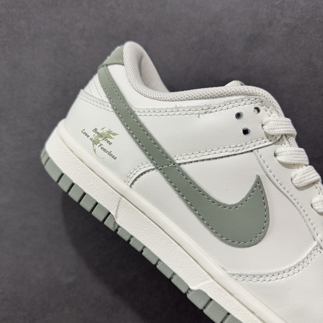 【纯原】NK Dunk Low 心之希冀 WG0406-021
此款整体以杏仁白色为主色调,以纯