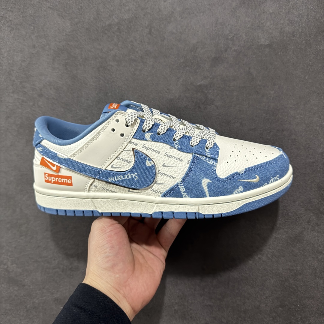  
【定制版】Nike SB Dunk Low Sup联名 蓝牛仔 周年高端定制 低帮休闲板鞋
#定制