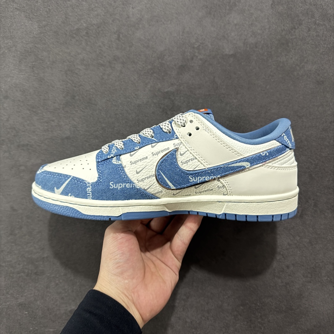  
【定制版】Nike SB Dunk Low Sup联名 蓝牛仔 周年高端定制 低帮休闲板鞋
#定制