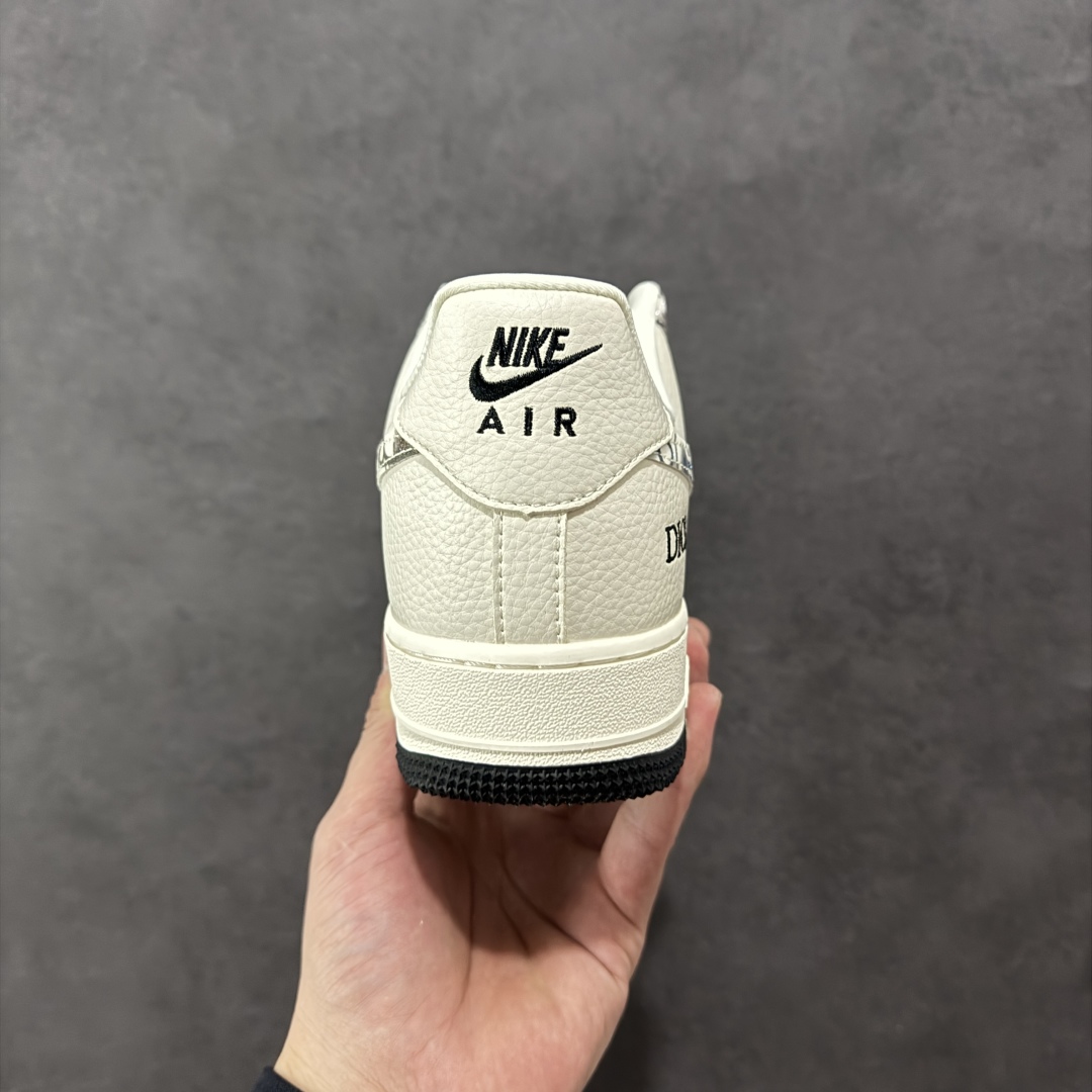  
【定制版】Nike Air Force 1'07 Low 迪奥联名 灰色插花 空军一号低帮休闲板鞋 
