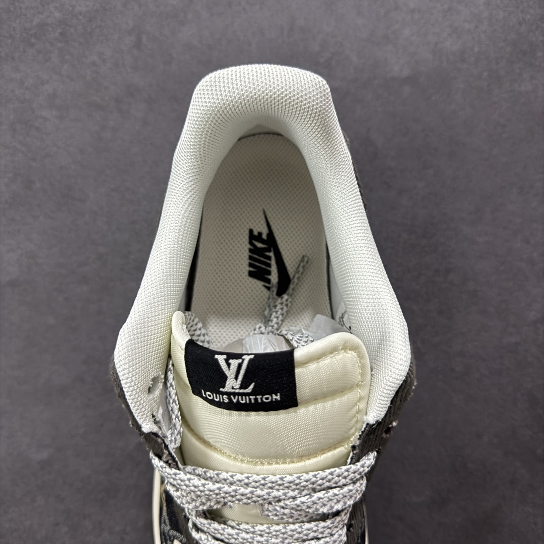  
【定制版】Nike Air Force 1'07 Low LV联名 黑金 空军一号低帮休闲板鞋 JJ