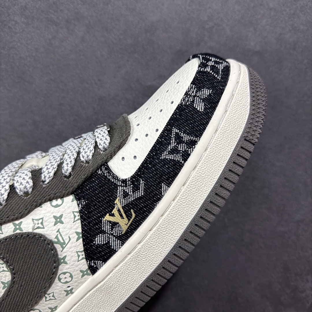  
【定制版】Nike Air Force 1'07 Low LV联名 黑金 空军一号低帮休闲板鞋 JJ