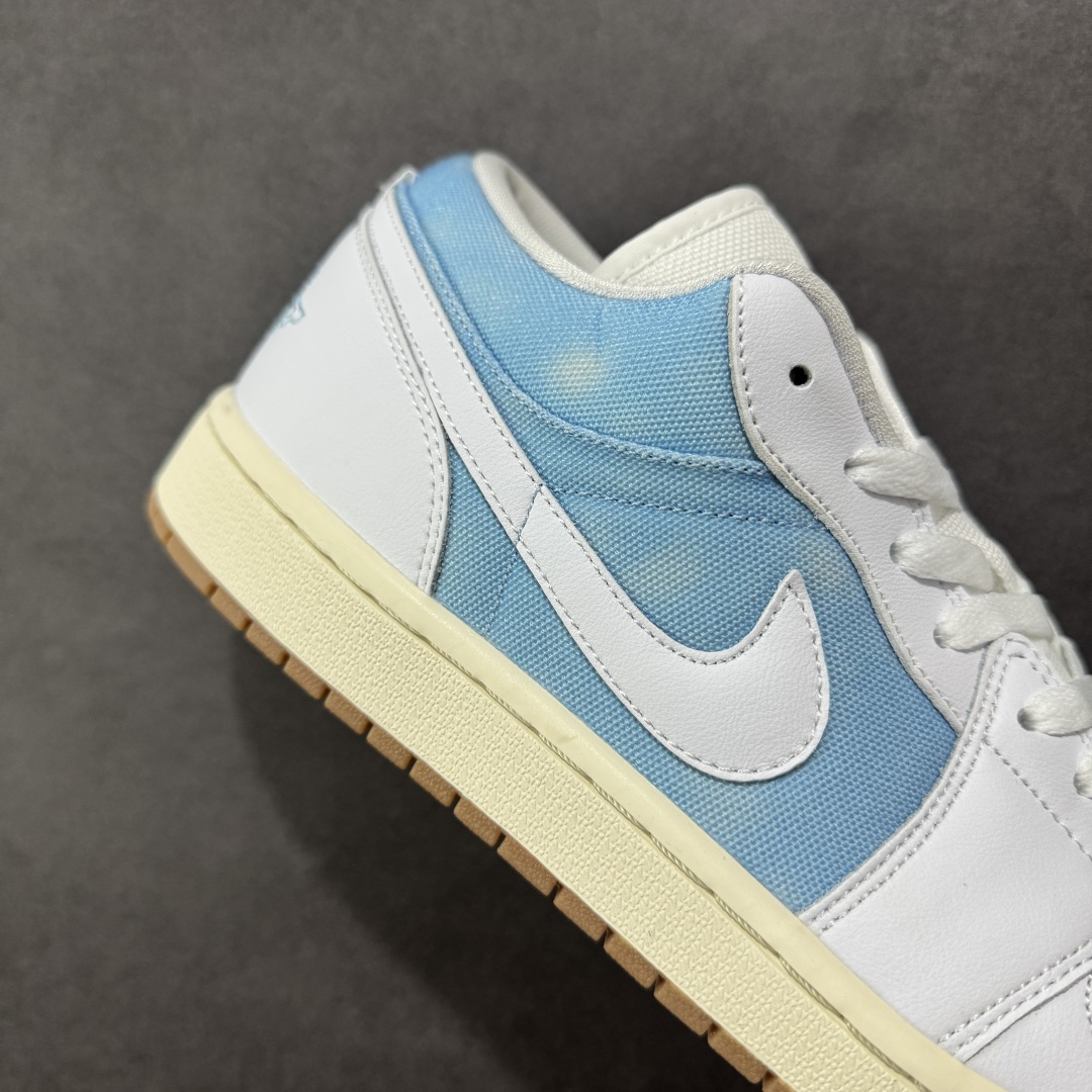图片[6]-【K版】Air Jordan AJ1 Low 低帮 白蓝 HQ2004-400 全新流水线出品 市场第二梯队最强版 全部原鞋开发 原楦原纸板开发 全鞋电脑针车 原厂内置全掌气垫 原盒内在原标 唯一Zp原版鞋带绑法 免检产品 全新2022版型 全头层皮料 完美零毛边处理 原厂配置全掌气垫 价格定位良心 新配色陆续出货 尺码：36 36.5 37.5 38 38.5 39 40 40.5 41 42 42.5 43 44 44.5 45-选品中心