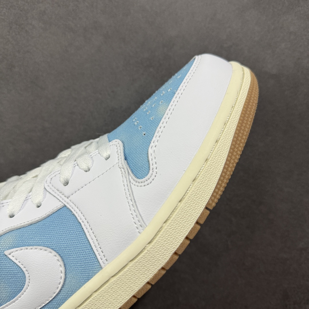 图片[5]-【K版】Air Jordan AJ1 Low 低帮 白蓝 HQ2004-400 全新流水线出品 市场第二梯队最强版 全部原鞋开发 原楦原纸板开发 全鞋电脑针车 原厂内置全掌气垫 原盒内在原标 唯一Zp原版鞋带绑法 免检产品 全新2022版型 全头层皮料 完美零毛边处理 原厂配置全掌气垫 价格定位良心 新配色陆续出货 尺码：36 36.5 37.5 38 38.5 39 40 40.5 41 42 42.5 43 44 44.5 45-选品中心