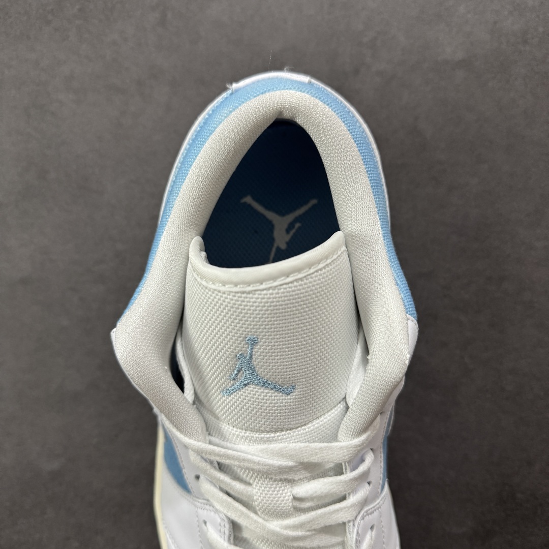图片[7]-【K版】Air Jordan AJ1 Low 低帮 白蓝 HQ2004-400 全新流水线出品 市场第二梯队最强版 全部原鞋开发 原楦原纸板开发 全鞋电脑针车 原厂内置全掌气垫 原盒内在原标 唯一Zp原版鞋带绑法 免检产品 全新2022版型 全头层皮料 完美零毛边处理 原厂配置全掌气垫 价格定位良心 新配色陆续出货 尺码：36 36.5 37.5 38 38.5 39 40 40.5 41 42 42.5 43 44 44.5 45-选品中心