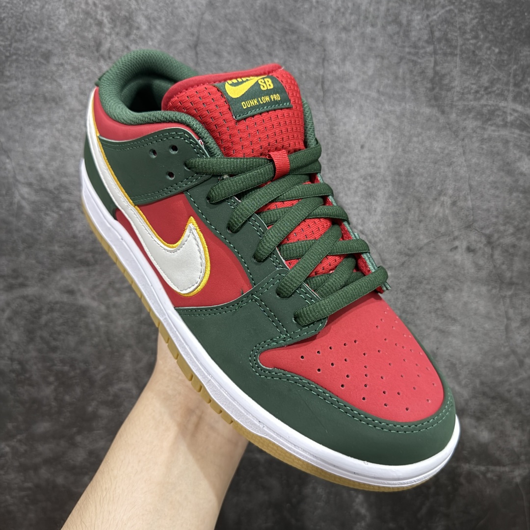  
【KZ纯原】NK SB Dunk Low 西雅图红绿 FZ1287-300 

实力大厂出品 新配色