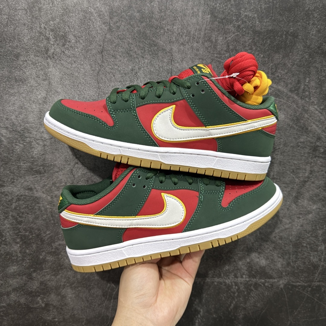 【KZ纯原】NK SB Dunk Low 西雅图红绿 FZ1287-300
实力大厂出品 新配色