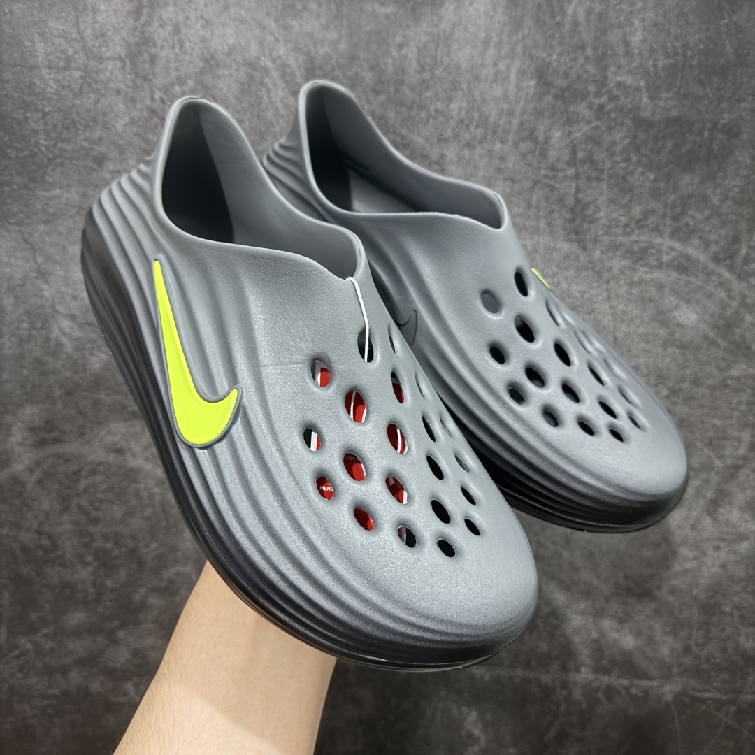 【LW版本】Nike Reactx Rejuven 8 耐克新款夏季沙滩凉鞋拖鞋洞洞鞋 HV5060-003 正确组合底 超高清洁度 完美版型 区别市面通货 采用质感柔软且出众回弹的 ReactX泡绵，发泡组合大底 脚感十分舒适，缔造非凡舒适的日常穿着体验，助你保持活力。  尺码：36-49.5-选品中心