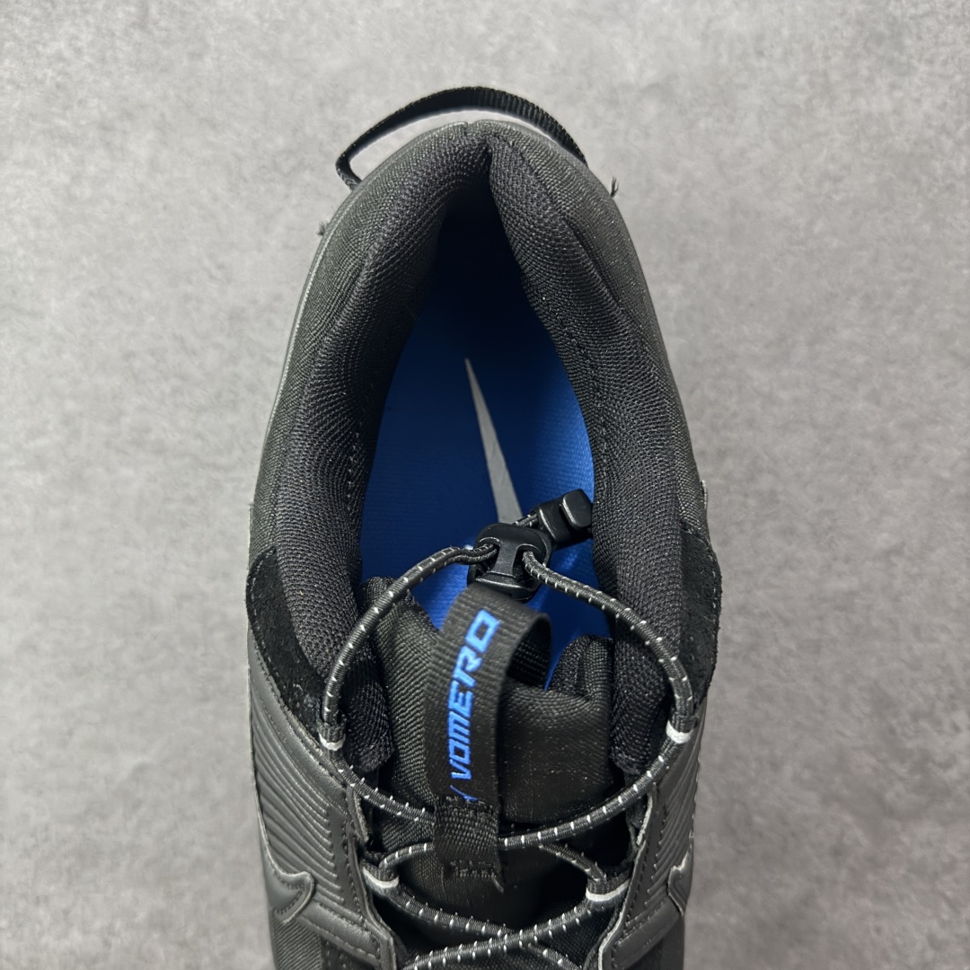  
【防水版】Nike Air Zoom Vomero 5 低帮跑步鞋 纯黑色 货号：FV2295-00