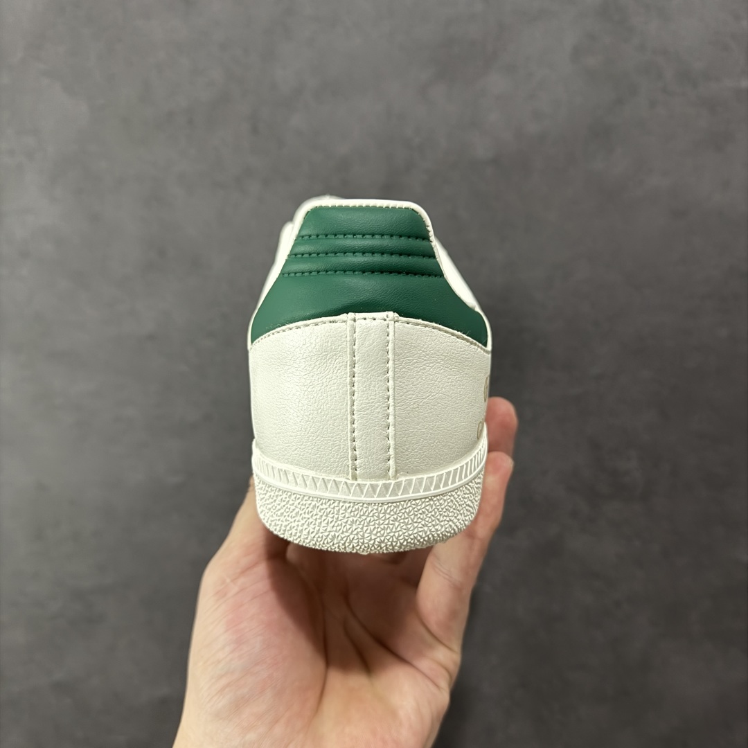  
【定制版】adidas originals Samba OG x GUCCI 灰白绿
桑巴舞系列复古