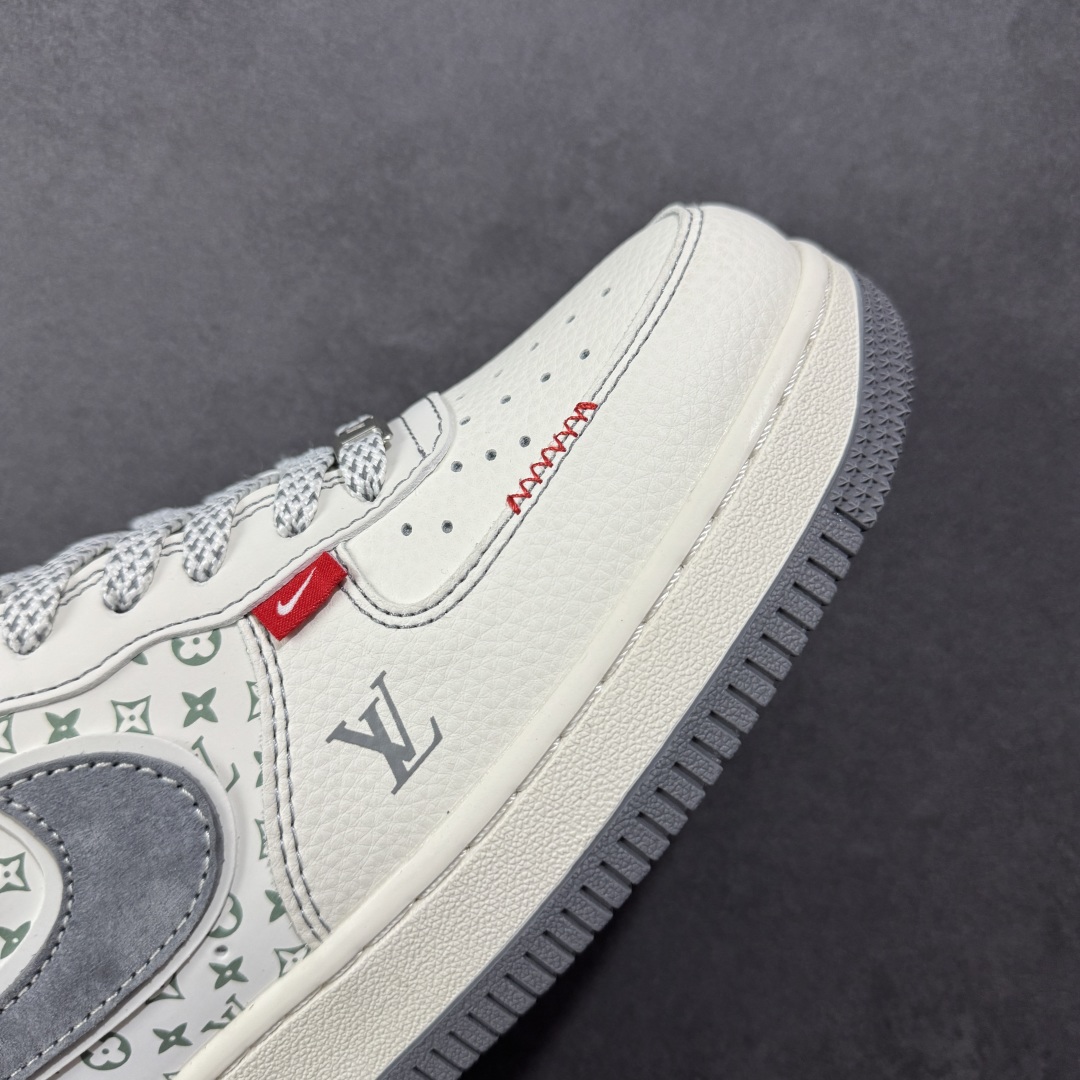 图片[5]-【定制版】Nike Air Force 1\’07 Low LV联名 米灰小双勾 空军一号低帮休闲板鞋 YX5066-350  #原楦头原纸板 原装鞋盒 定制五金配件 内置全掌气垫 原厂鞋底  尺码：36 36.5 37.5 38 38.5 39 40 40.5 41 42 42.5 43 44 44.5 45-选品中心