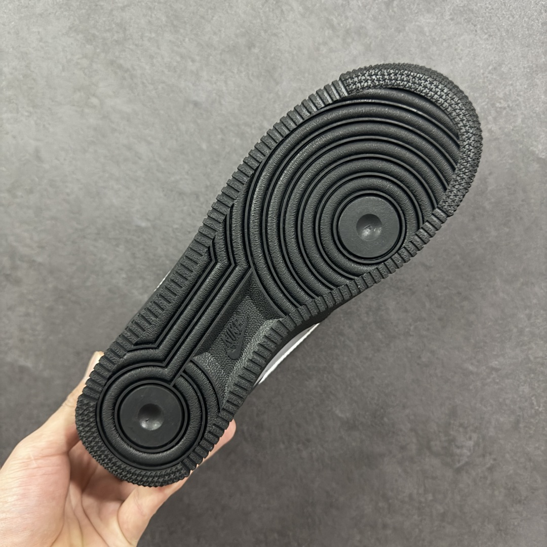 图片[9]-【定制版】Nike Air Force 1\’07 Low 黑银克特 空军一号低帮休闲板鞋 ZH0316-085  #定制皮料 原厂3D打印 定制鞋盒 原楦原纸板 纯正空军版型 内置全掌气垫  尺码：36 36.5 37.5 38 38.5 39 40 40.5 41 42 42.5 43 44 44.5 45-选品中心