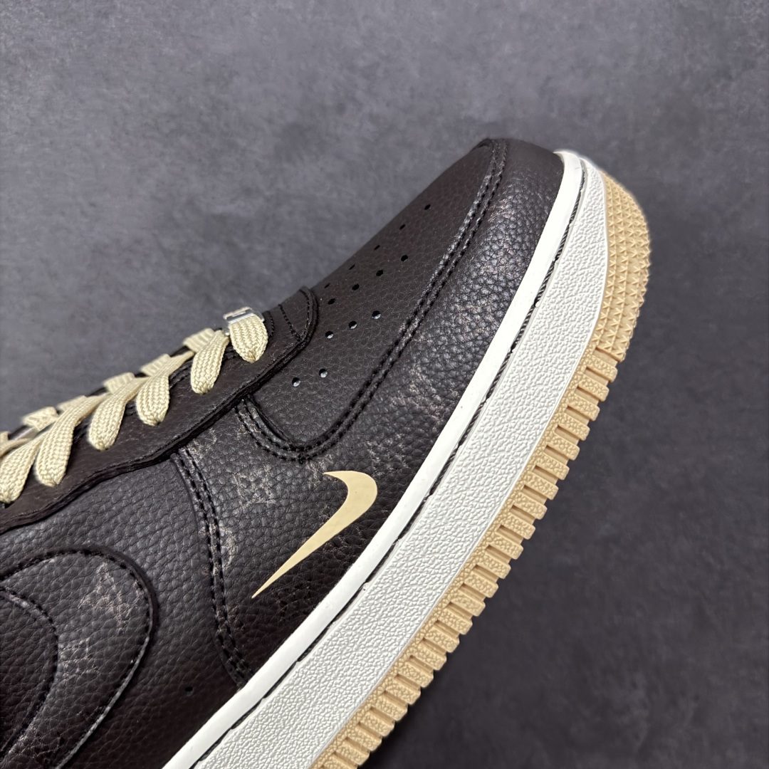 图片[5]-【定制版】Nike Air Force 1\’07 Low LV联名 咖啡粽 空军一号低帮休闲板鞋 LW9279-007  #原楦头原纸板 原装鞋盒 定制五金配件 内置全掌气垫 原厂鞋底  尺码：36 36.5 37.5 38 38.5 39 40 40.5 41 42 42.5 43 44 44.5 45-选品中心
