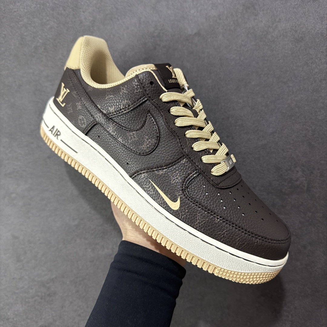 图片[3]-【定制版】Nike Air Force 1\’07 Low LV联名 咖啡粽 空军一号低帮休闲板鞋 LW9279-007  #原楦头原纸板 原装鞋盒 定制五金配件 内置全掌气垫 原厂鞋底  尺码：36 36.5 37.5 38 38.5 39 40 40.5 41 42 42.5 43 44 44.5 45-选品中心