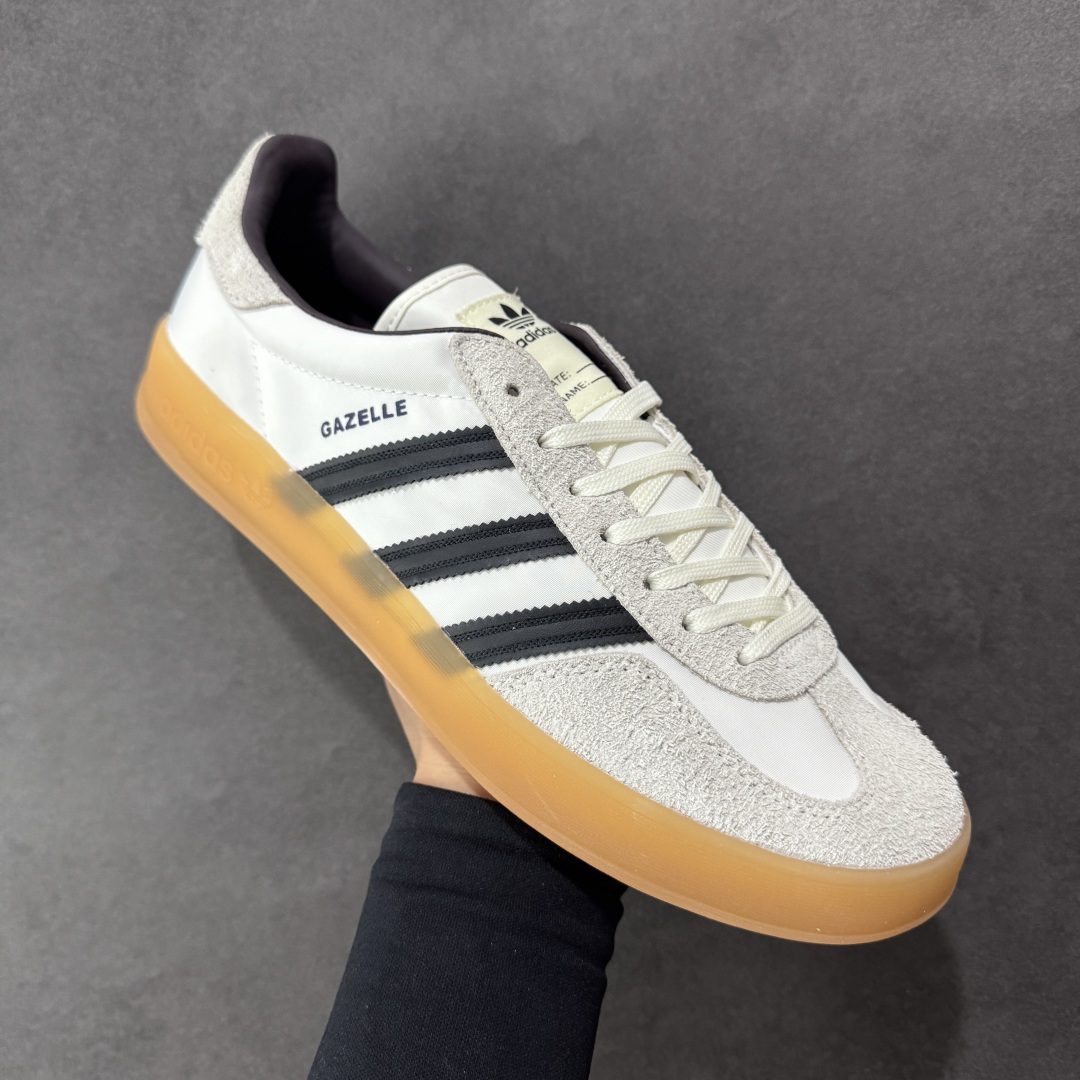 
【正确版】Adidas Originals Gazelle Indoor 三叶草休闲防滑耐磨低帮板鞋