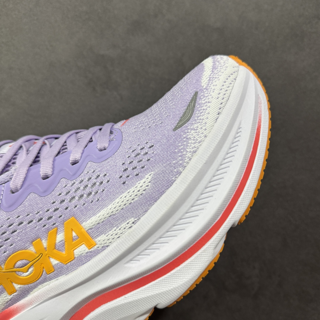 图片[5]-【公司级】HOKA One One BONDI 9 邦迪9代低帮厚底网织轻量休闲运动慢跑鞋 #升级原楦原纸版开发版型 #采用透气针织工程材料鞋面材质 #轻量化材料高弹力泡棉升级中底 #内嵌欧索莱Ortholite® 混合(再生)鞋垫 #外置耐磨防滑橡胶模块❗️ 尺码：36 36.5 37.5 38 39 40 40.5 41 42 42.5 43 44 44.5 45-选品中心