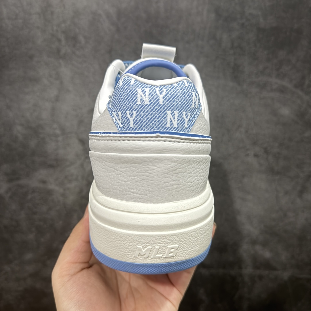 图片[4]-【纯原订单】MLB Chunky Liner Basic NY复古印花学长鞋系列低帮轻量增高厚底百搭休闲运动慢跑鞋板鞋 Korea韩国联名NY美国榄球纽约洋基队限定 市场目前最强版本 目前可过轻松秒过各类鉴定 韩国代购专供 左脚内置NFC感应 区别市面贴纸假芯片 MLB专用菱形双针中底布 重点细节中底布带注胶孔 原厂NFC感应吊牌 支持鉴定 一个两位数 原盒原标 全套原楦原纸板原厂数据开发 中韩文保养标贴 绿色防霉片 平台代购专供 独家一比一RB+MD组合大底 高频后跟小人Logo精准对位立体饱满 正确网布加超迁鞋面 转印中底走线紧密 转印Logo工艺表层防刮不掉色 尺码：36 36.5 37.5 38 38.5 39 40 40.5 41 42 42.5 43 44 44.5 45-选品中心