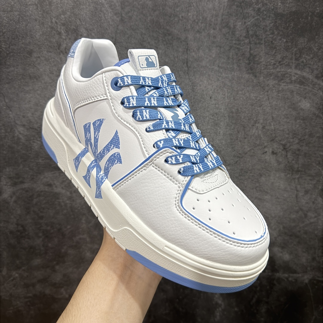 图片[3]-【纯原订单】MLB Chunky Liner Basic NY复古印花学长鞋系列低帮轻量增高厚底百搭休闲运动慢跑鞋板鞋 Korea韩国联名NY美国榄球纽约洋基队限定 市场目前最强版本 目前可过轻松秒过各类鉴定 韩国代购专供 左脚内置NFC感应 区别市面贴纸假芯片 MLB专用菱形双针中底布 重点细节中底布带注胶孔 原厂NFC感应吊牌 支持鉴定 一个两位数 原盒原标 全套原楦原纸板原厂数据开发 中韩文保养标贴 绿色防霉片 平台代购专供 独家一比一RB+MD组合大底 高频后跟小人Logo精准对位立体饱满 正确网布加超迁鞋面 转印中底走线紧密 转印Logo工艺表层防刮不掉色 尺码：36 36.5 37.5 38 38.5 39 40 40.5 41 42 42.5 43 44 44.5 45-选品中心