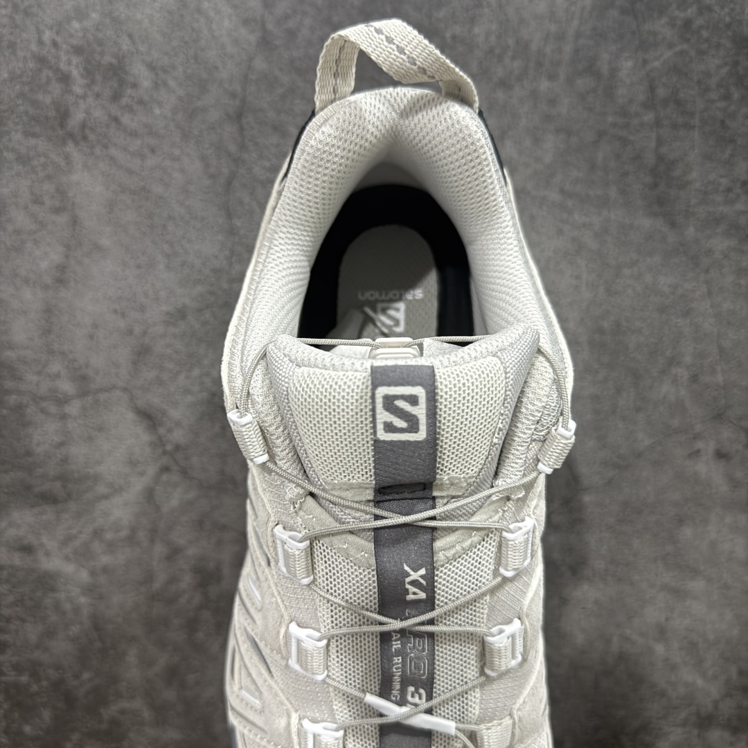  SALOMON 萨洛蒙 XA PRO 3D 户外运动 网布减震防滑透气 低帮跑步鞋 男女同款 羽毛灰
