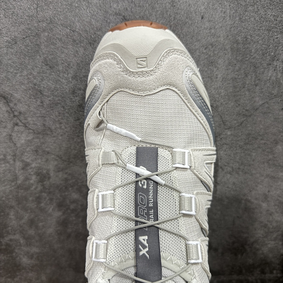  SALOMON 萨洛蒙 XA PRO 3D 户外运动 网布减震防滑透气 低帮跑步鞋 男女同款 羽毛灰
