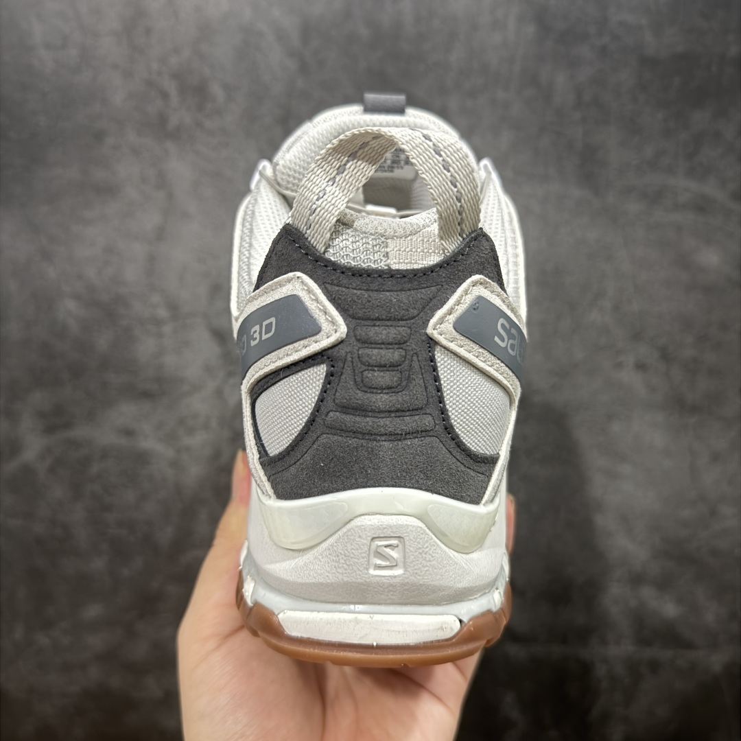  SALOMON 萨洛蒙 XA PRO 3D 户外运动 网布减震防滑透气 低帮跑步鞋 男女同款 羽毛灰
