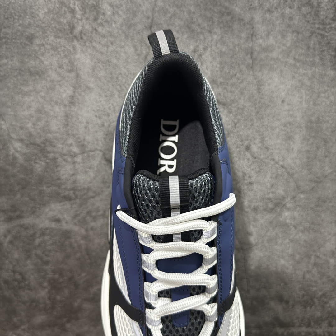 图片[8]-【广东礼盒版】Dior/迪奥B22 男鞋压花厚底系带休闲鞋多色拼接男款慢跑时装运动鞋 广东原产原楦原纸版数据开发 配置专柜购物袋及配件(配置抗压快递外包牛皮纸壳 采用光滑牛皮革组合网织布面材质 正确吸汗网布贴合海玻璃CD压纹鞋垫独家开发TPU弹力中底组合TR光泽耐韧锯齿橡胶大底 法国高奢时装品牌-迪奥·桀傲/Dior Homme B22 Trainer Sneaker系列复古厚底老爹风休闲运动慢跑鞋“生胶底” 这款单品从复古慢跑鞋汲取灵 感。采用厚实的低帮设计，精选牛皮与网眼织物拼接鞋面，搭配黑白相间的刻花橡胶鞋底。侧面带有浮雕“CD”标志装饰。 尺码：38 39 40 41 42 43 44 45 46-选品中心