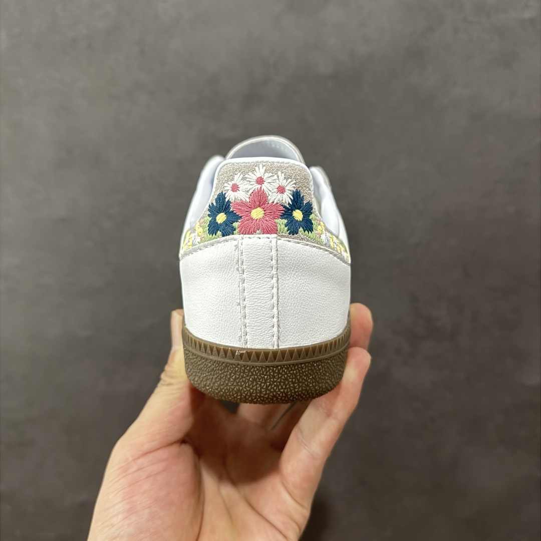  
【正确版】juice x adidas originals SAMBA OG Flower 花卉 白